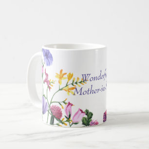 Mug Jour des Mères de belle-mère Jardin coloré