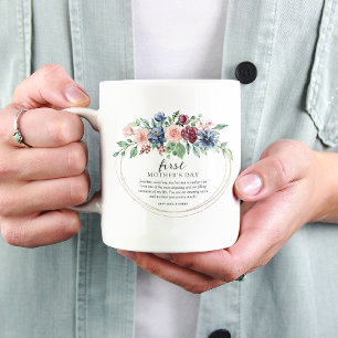 Mug Jour des mères de la Première Fleur Douce
