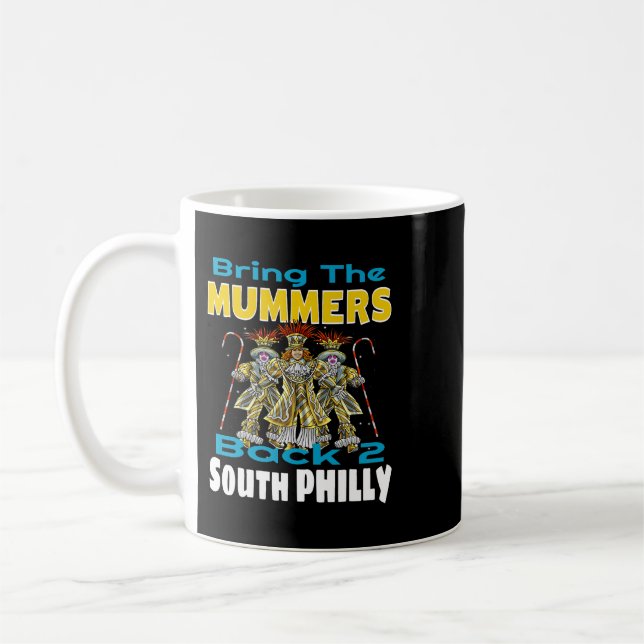 Mug Jour des Mummers Nouvel An Chemise de Jour Drôle D (Gauche)