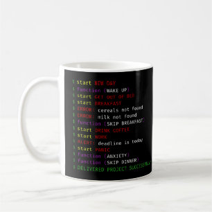 Mug Jour des programmeurs comme code
