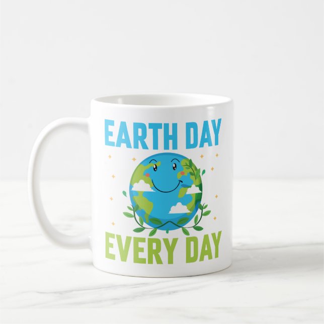 Mug Jour des terres Tous les jours (Gauche)