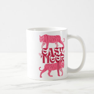 Mug Jour des Valentines Retro Easy Tiger Boho Tattoo S
