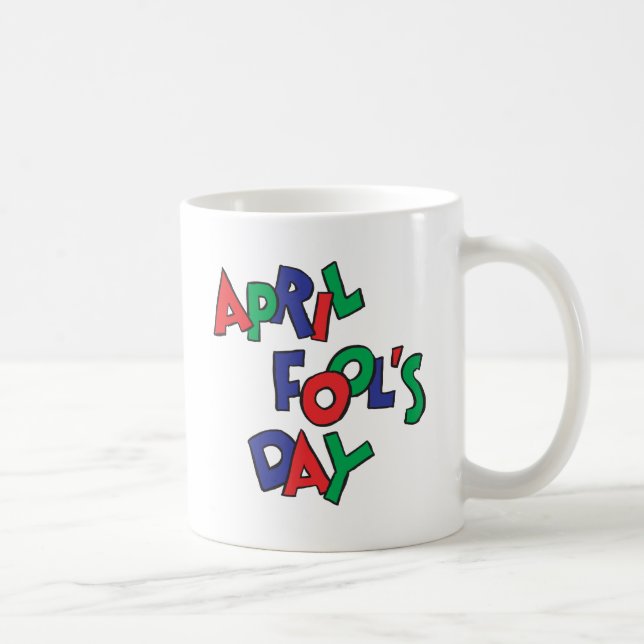 Mug Jour d'imbéciles d'avril (Droite)