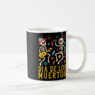 Mug Jour Du Costume Dia De Los Muertos De Skeleto Mort