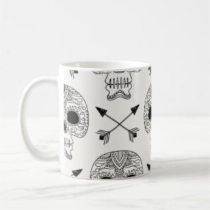 Mug Jour du crâne mexicain des morts