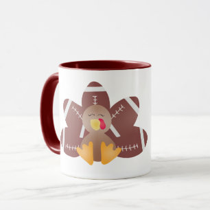 Mug Jour du jeu Football Turquie Plumes