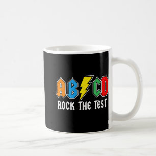 Mug Jour Enseignant Motivation Étudiant Retro Rock The