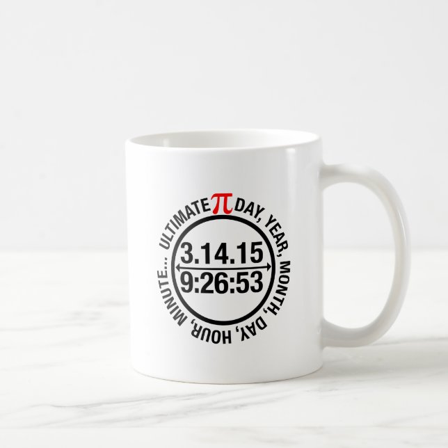 Mug Jour final 2015 de pi (Droite)