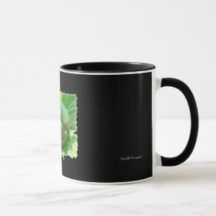Mug Jour heureux - grenouille verte sur la feuille