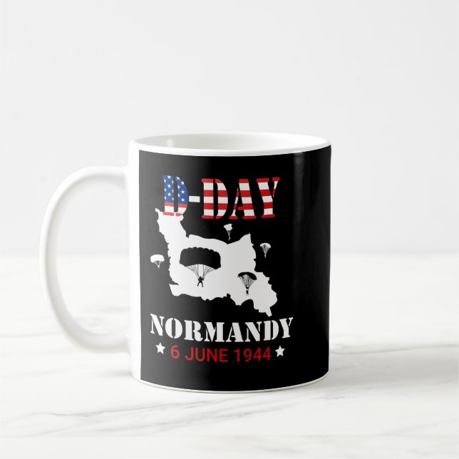 Mug Jour J Normandie Parachutiste Normandie 1944 Cadea (Gauche)