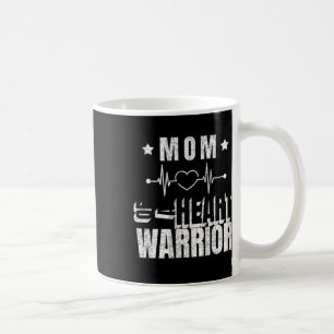Mug Jour Rouge Maman D'Un Guerrier Du Coeur Dit :