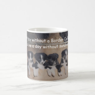 Mug Jour sans frontière Collie mignonne