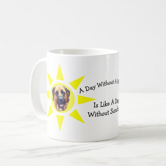 Mug Jour sans Mastiff mignon chien (Devant gauche)