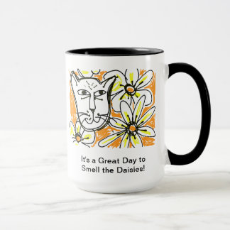 Mug Jour splendide pour sentir Marguerite-Esther