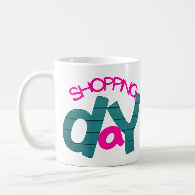 Mug journée d'achat (Gauche)