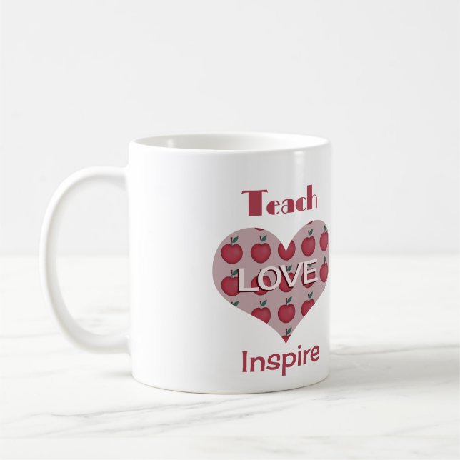 Mug Journée d'appréciation de l'enseignant (Gauche)