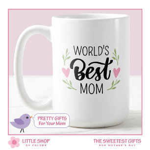 Mug Journée de la mère de la meilleure maman du monde 