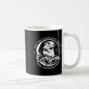 Mug Journee drôle des marmottes début de printemps pou