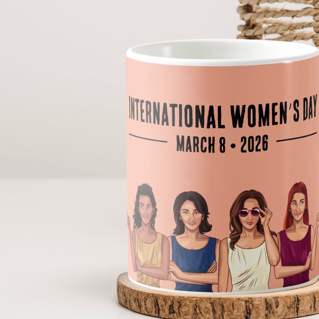 Mug Journée internationale de la femme (Créateur téléchargé)