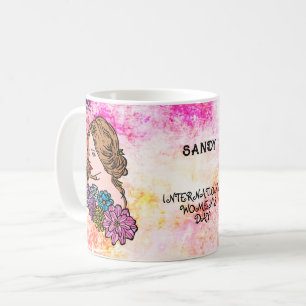 Mug Journée internationale de la femme Belle dame