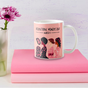 Mug Journée internationale de la femme Les femmes du m