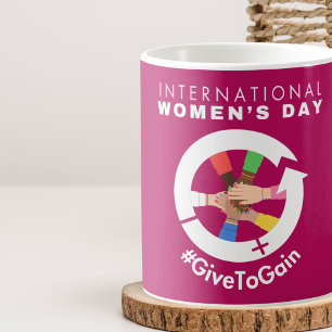 Mug Journée internationale des femmes 2026 Donner pour
