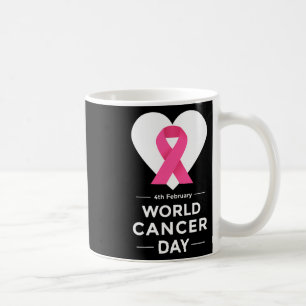 Mug Journée mondiale contre le cancer Sensibilisation 