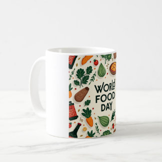 Mug "Journée mondiale de l'alimentation" "Une jour