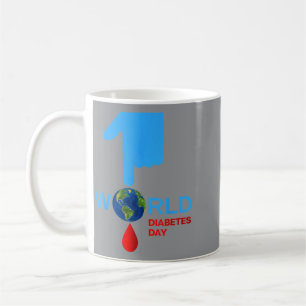 Mug Journée mondiale du diabète 2022 Diabète de type 1