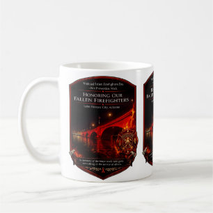 Mug Journée nationale des pompiers tombés au feu Londo