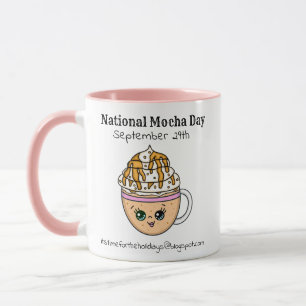 Mug Journée nationale Mocha 29 septembre Vacances am