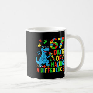 Mug Journées de différence Dinosaur Autism Enseignant