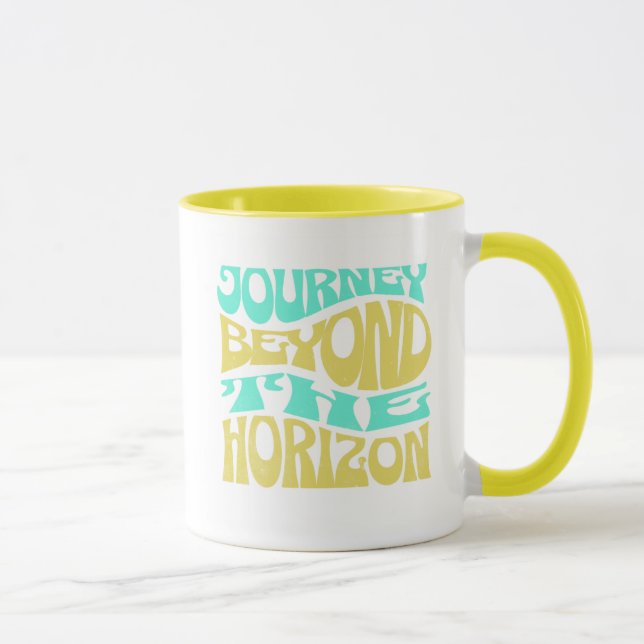 Mug Journey Beyond the Horizon – Inspirational Travel 