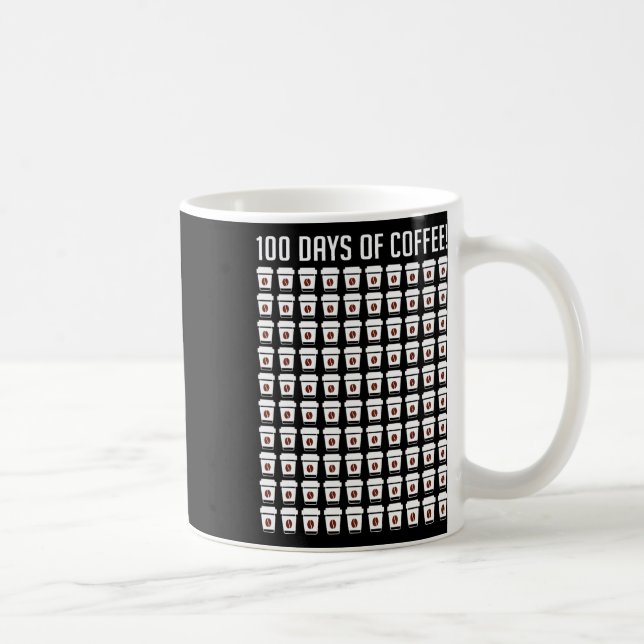 Mug Jours De Café Appréciation De L'Enseignant 100e Jo (Droite)