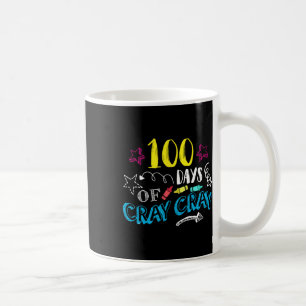 Mug Jours De Cray Cray - Étudiant Enseignant 100e Jour