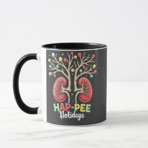 Mug Jours de Hap Pee Dialyse Connaissance du rein Noël
