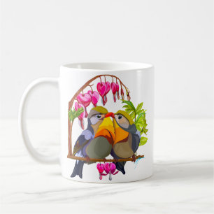 Mug Jovely Pekin Robin Bird Pair