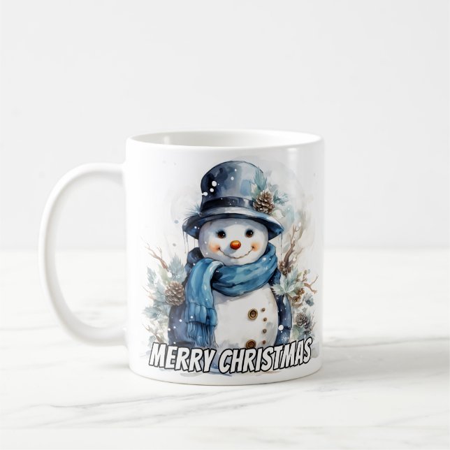 Mug Joy Little Wintertime Snowman (Gauche)