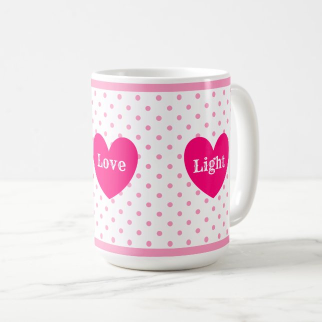 Mug Joy Love Light Heart (Devant droit)
