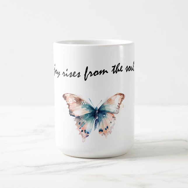 Mug Joy se lève du papillon Soul (Centre)
