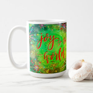Mug Joy to the World snowflake
