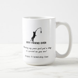 Mug Joyeuse Fête de l'Amitié Meilleur Ami Jamais pêché