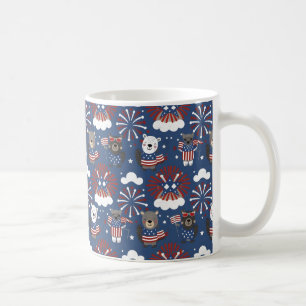 Mug Joyeuse fête de l'Indépendance et 4 juillet Idée c