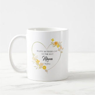 Mug Joyeuse fête des Mères à la meilleure Maman