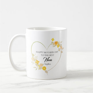 Mug Joyeuse fête des Mères à la meilleure Nana