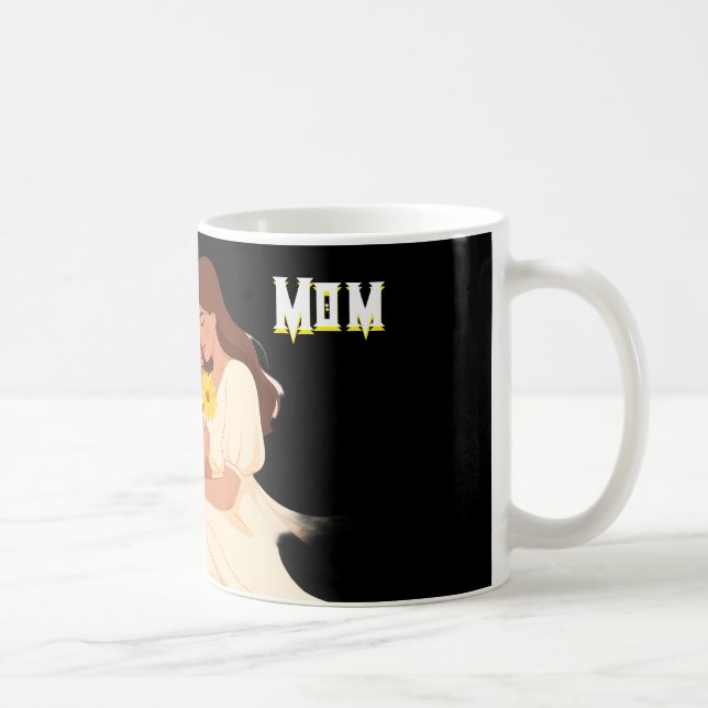 Mug Joyeuse Fête des mères Conception de boîtes cadeau (Droite)
