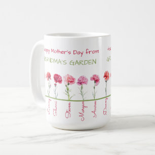 Mug Joyeuse fête des mères du JARDIN DE GRANDMA