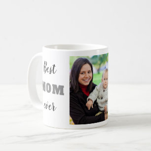 Mug Joyeuse Fête des mères Meilleure maman Jamais Phot