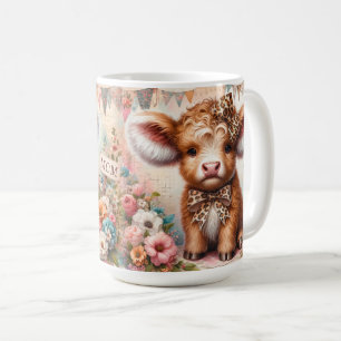 Mug Joyeuse Fête des Mères/ Vache des Highlands