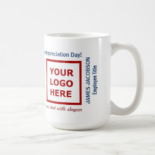 Mug Joyeuse journée d'appréciation des employés Logo d